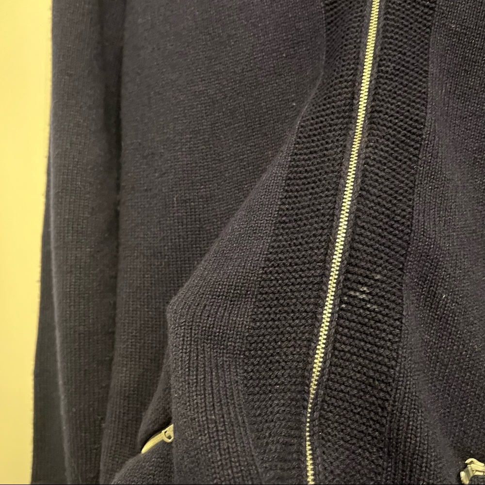 Adam Lippes Layered Navy Cardigan - Picture 2 of 9